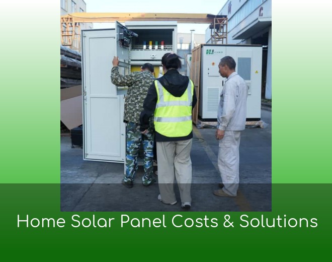 Home Solar Panel Costs & Solutions
